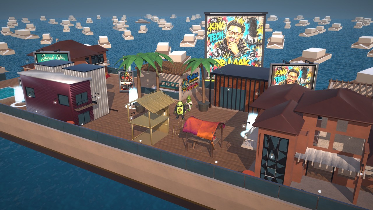 Egba Yacht in-game environment
