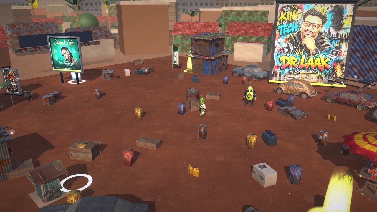 Minkhahil Town in-game environment